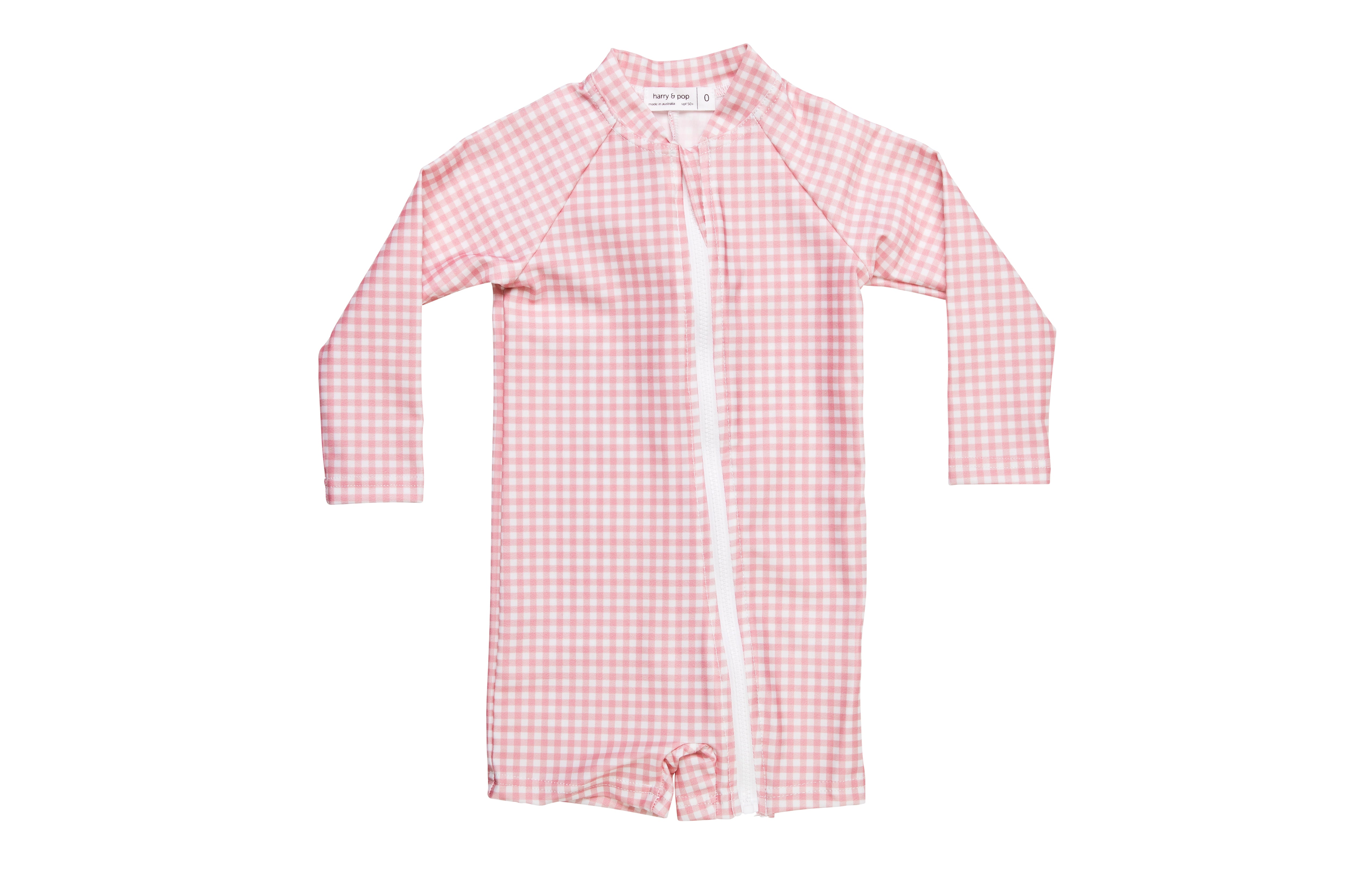 pambula pink gingham sun suit (size 00 sold out)