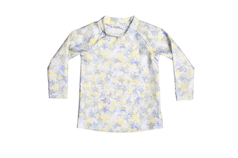 portsea pink stripe long sleeve rashguard