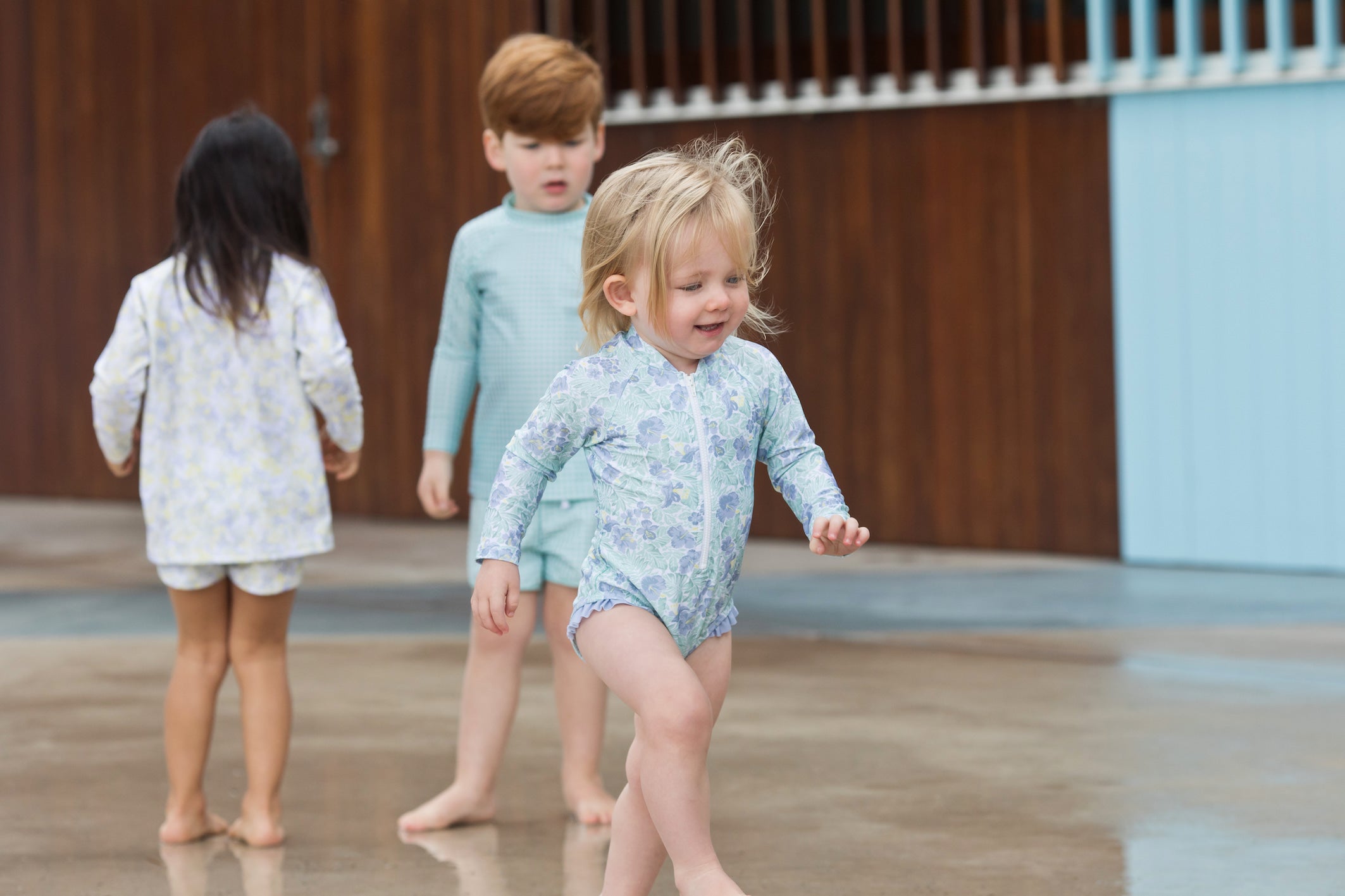 (sample) freshwater floral surf suit (sold out)