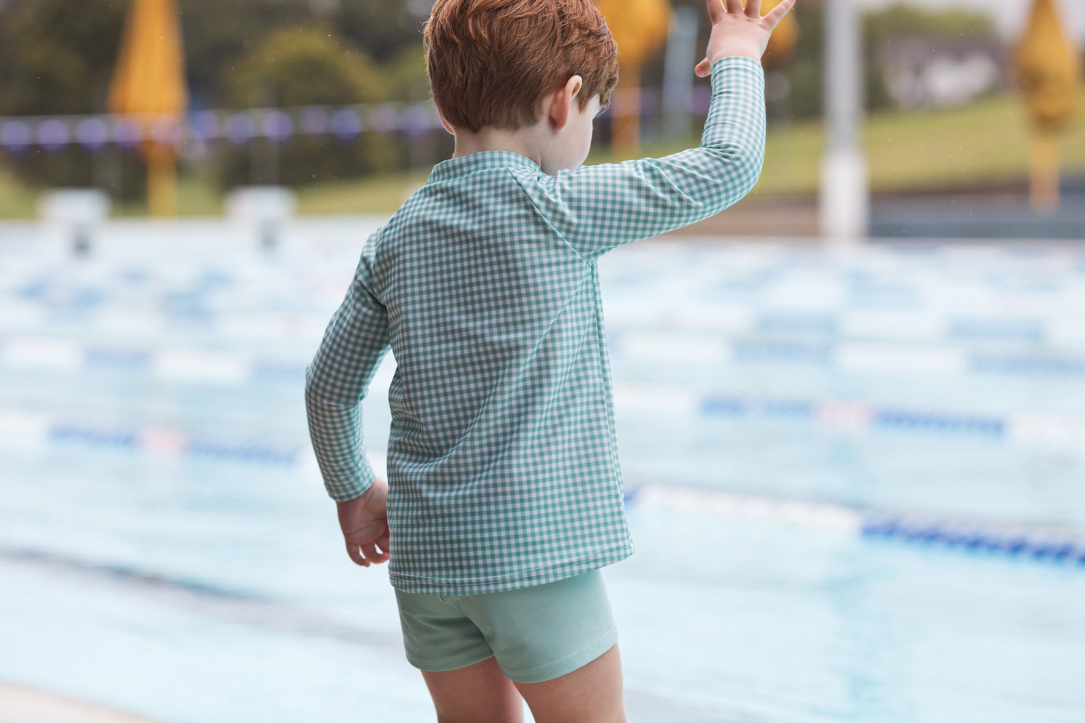 kids great ocean green budgie brief