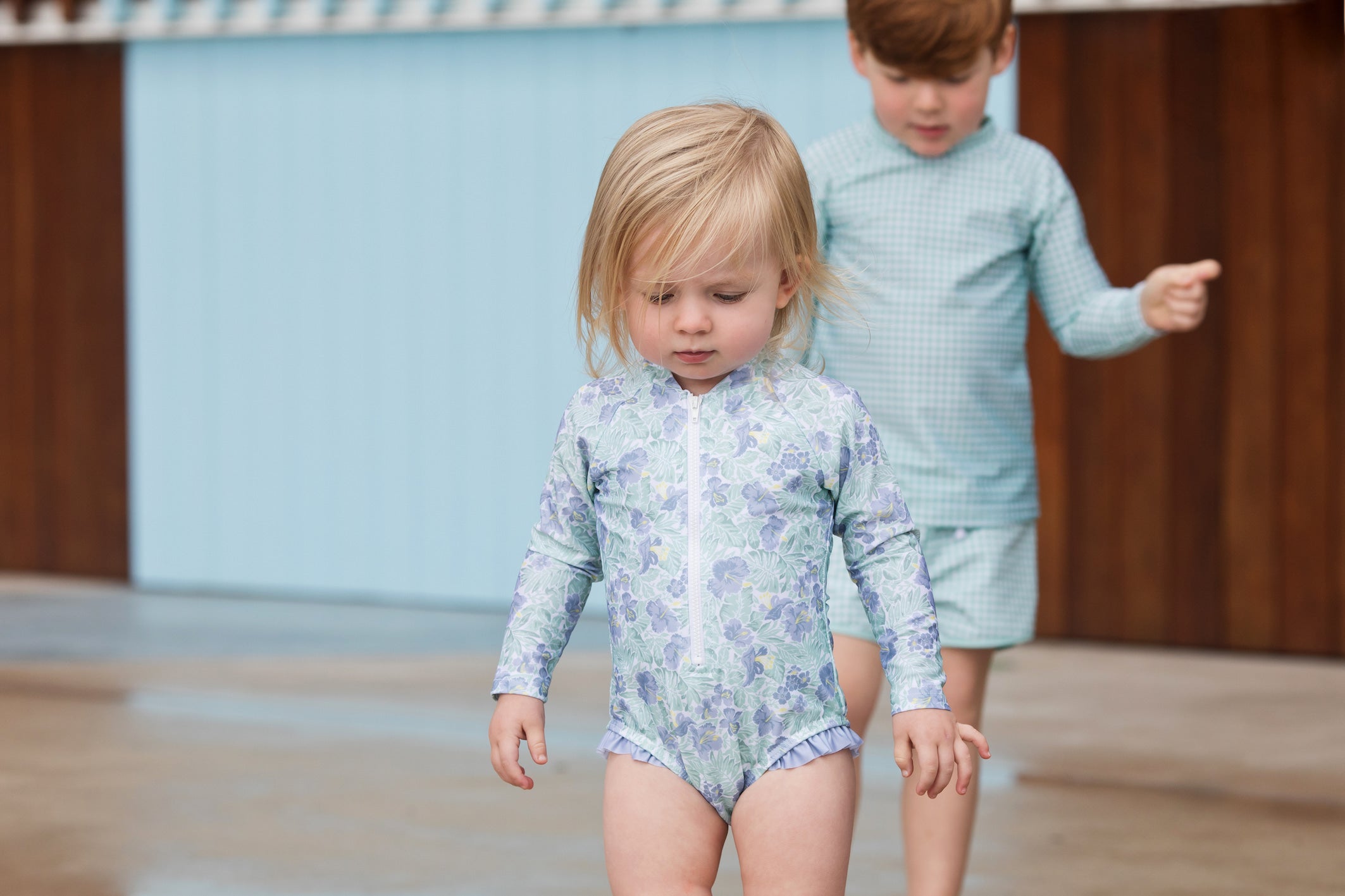 (sample) freshwater floral surf suit (sold out)