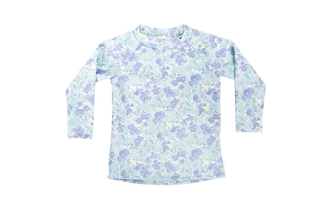 palm cove pink short sleeve rashguard