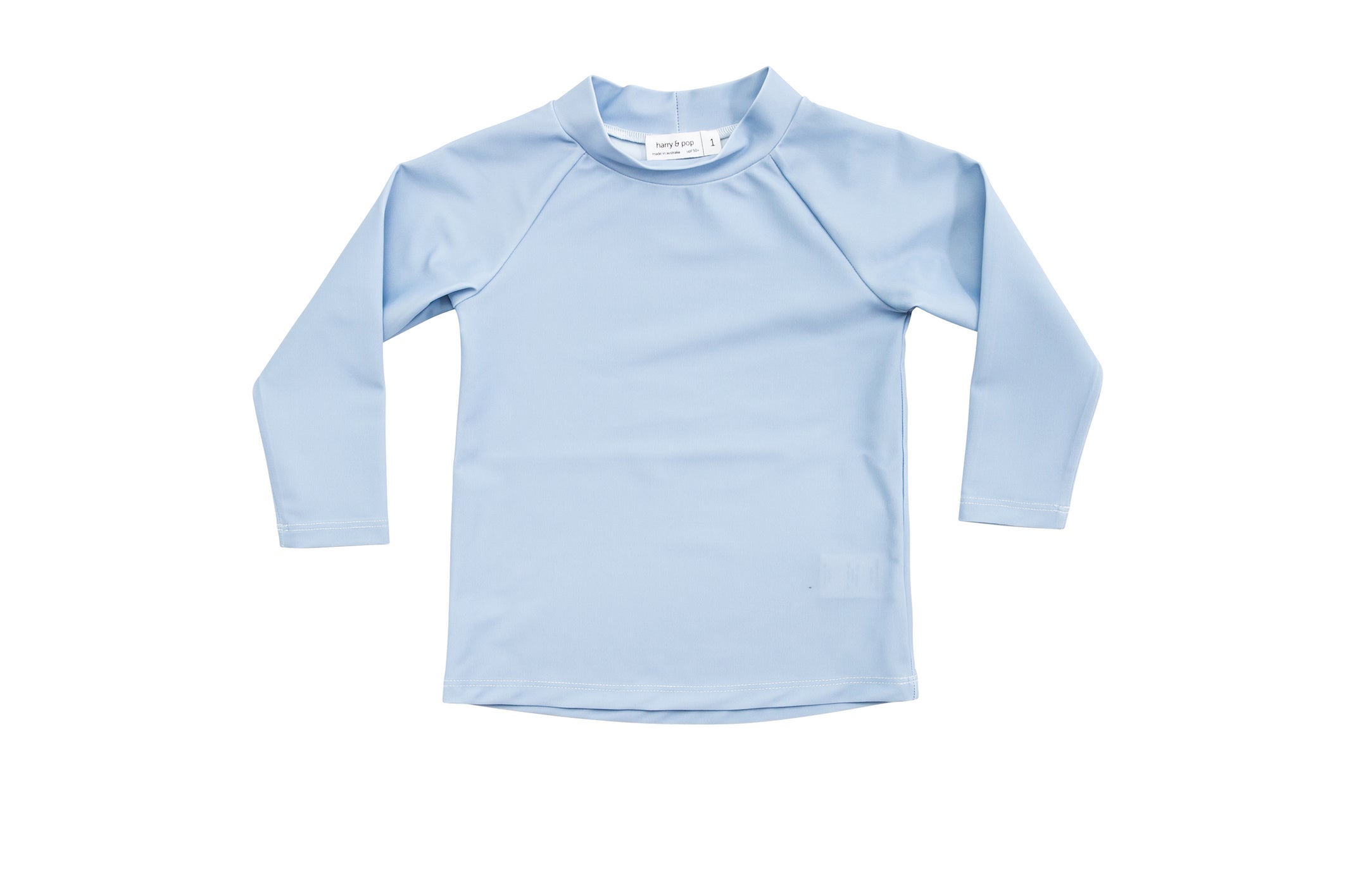 byron bay blue long sleeve rashguard