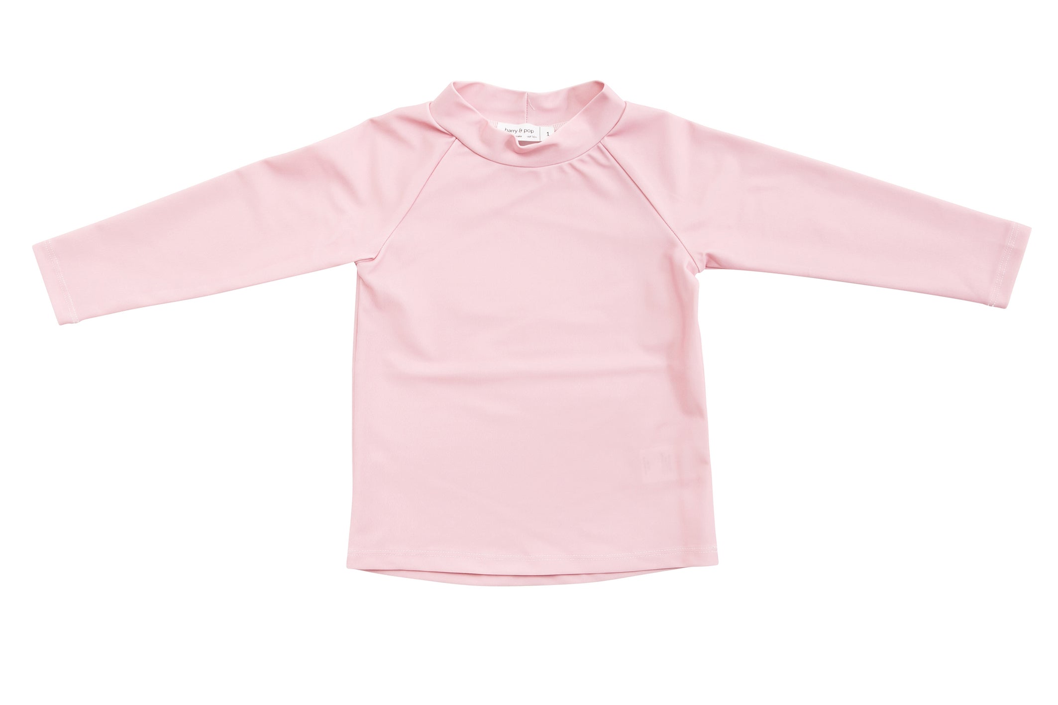 harry & pop original rashguard in palm cove pink | rashie | rashvest