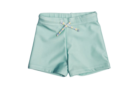 galaru green gingham keyhole one piece