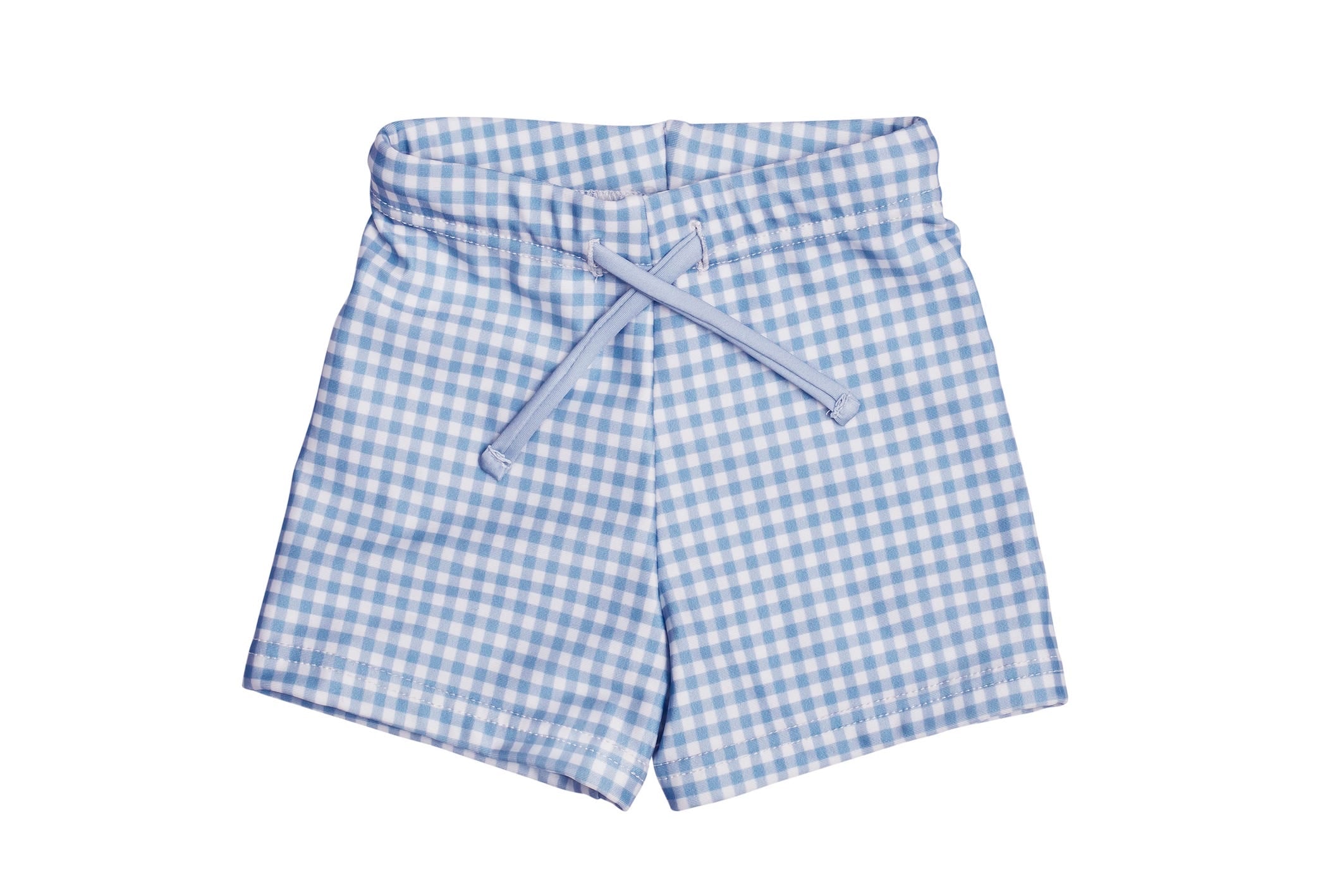 baby bells blue gingham budgie brief