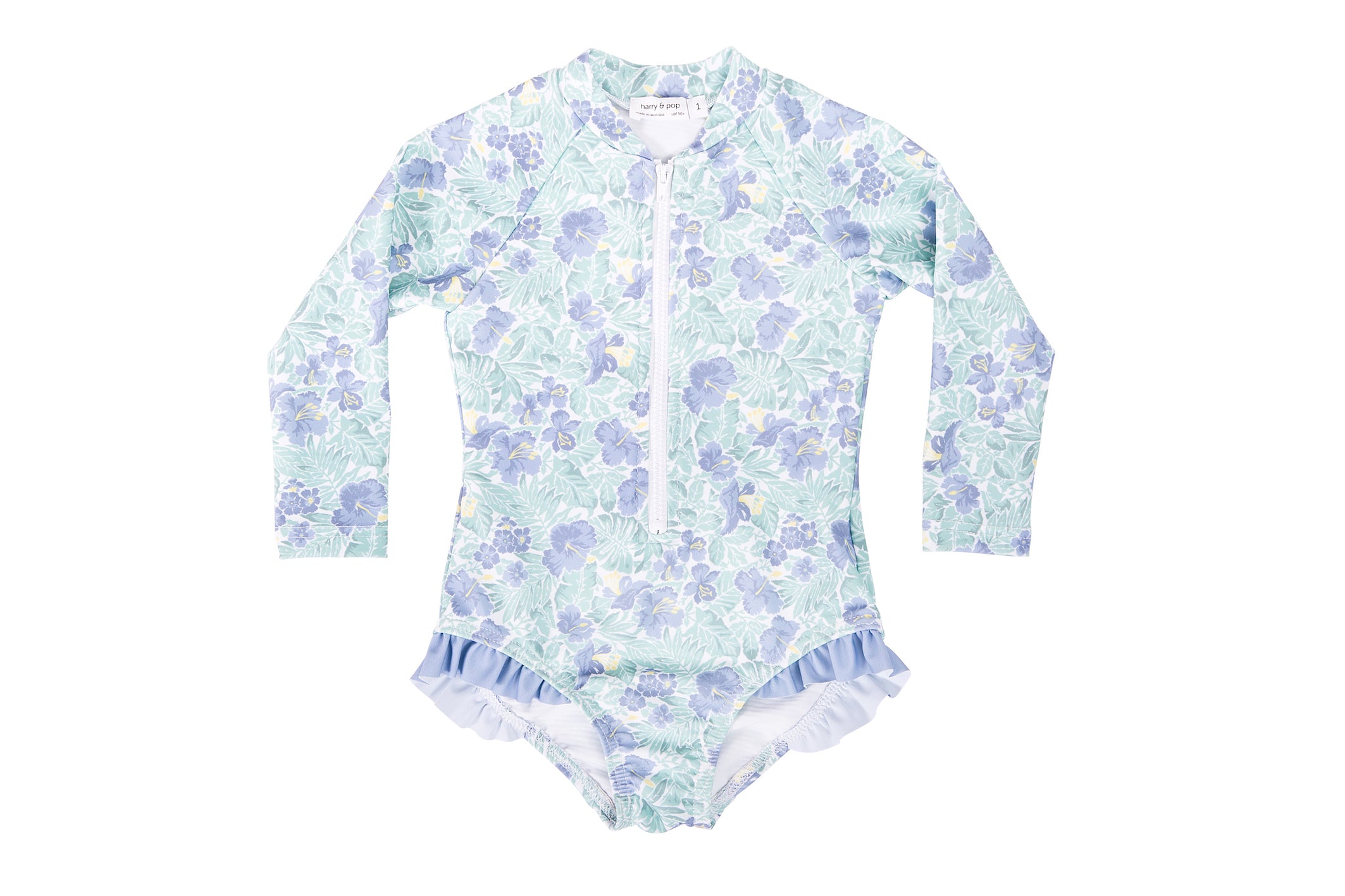 freshwater floral surf suit
