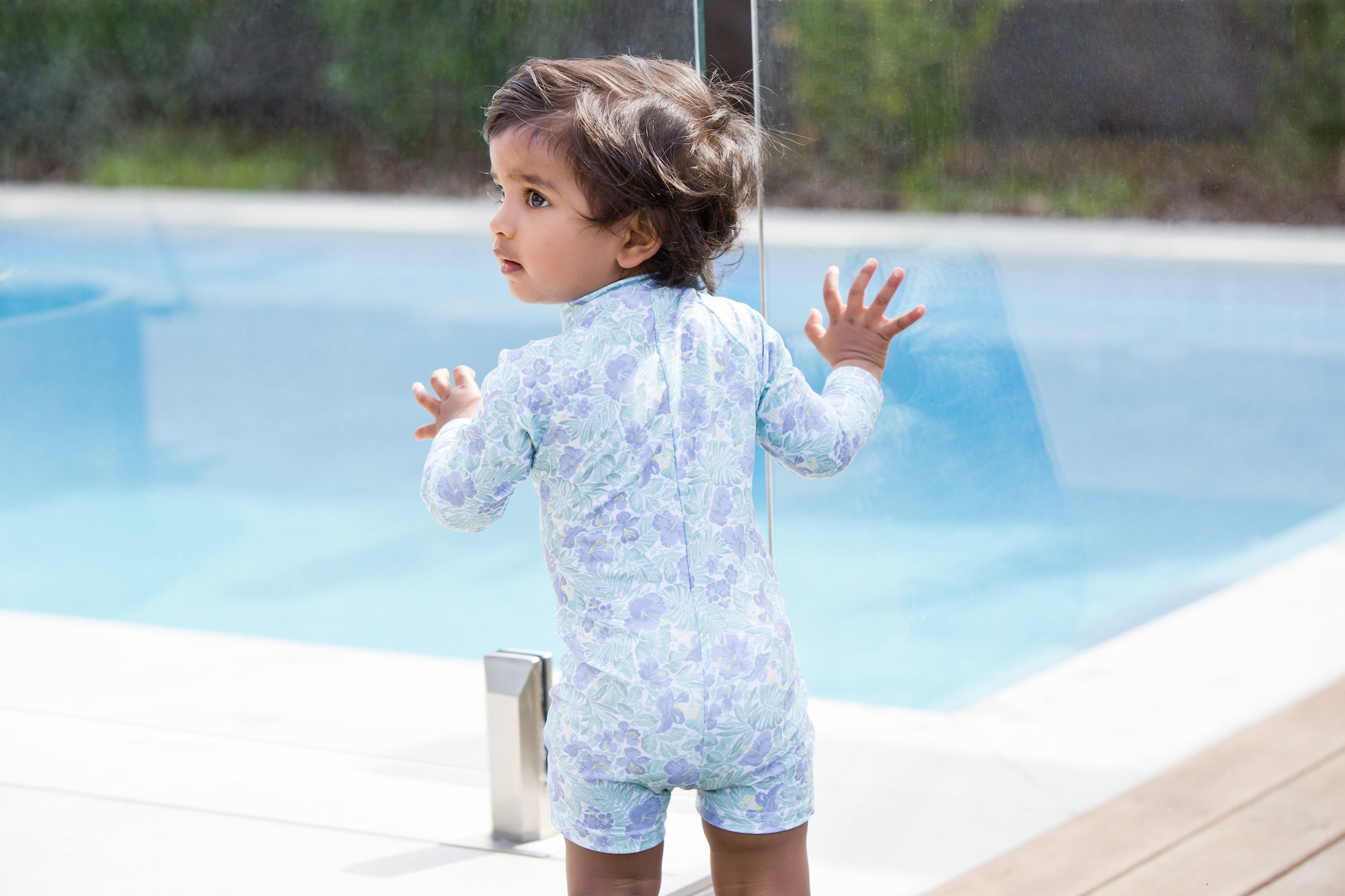 freshwater floral sunsuit