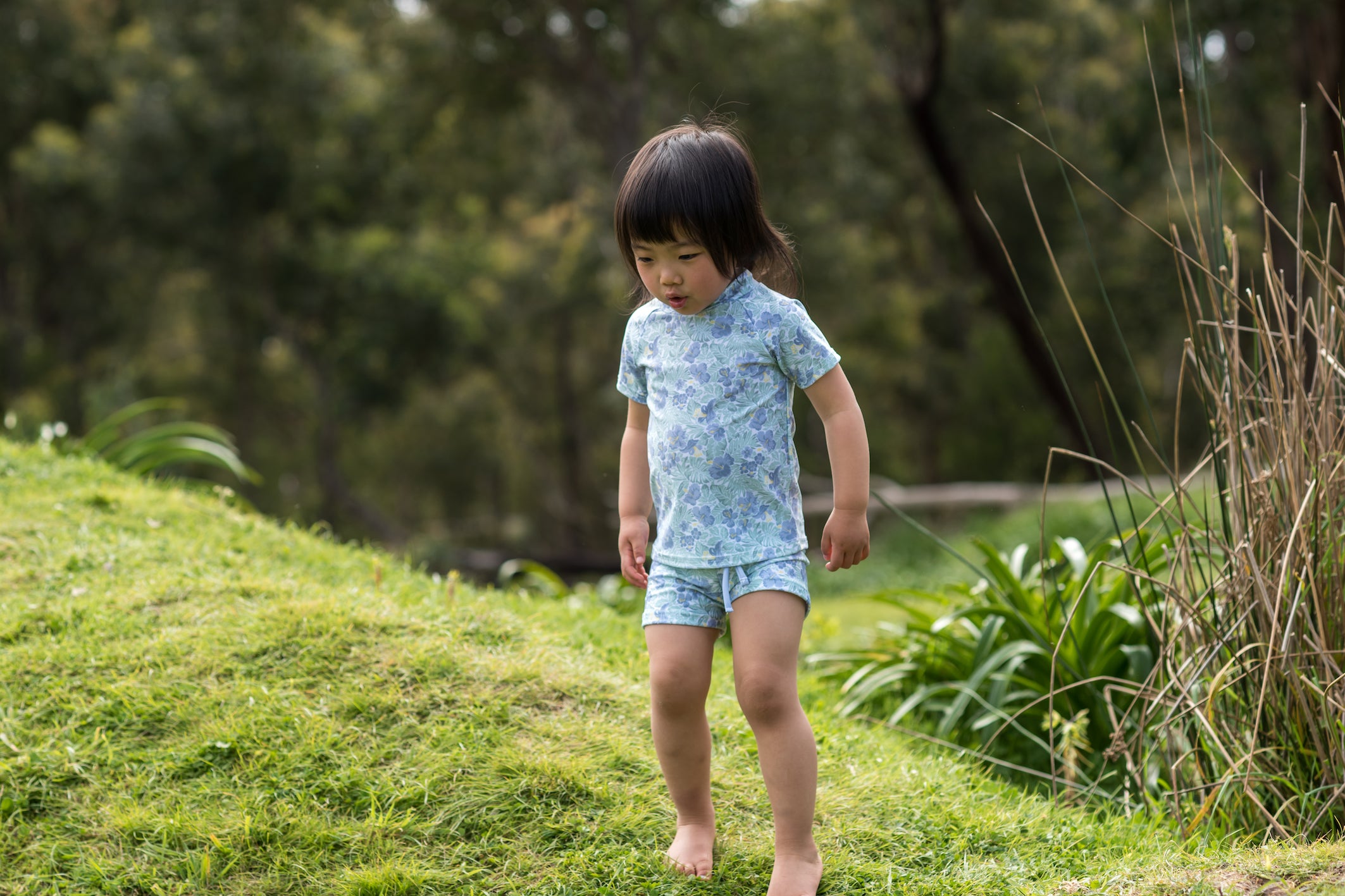 baby freshwater floral budgie brief