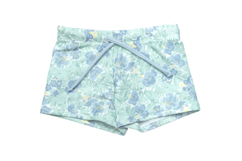galaru green gingham keyhole one piece