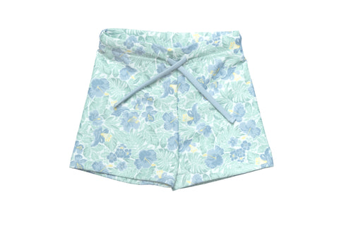 galaru green gingham keyhole one piece