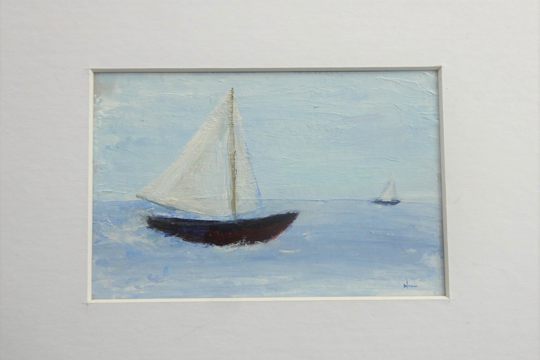 yacht #2 by sheryl lewis (original artwork)