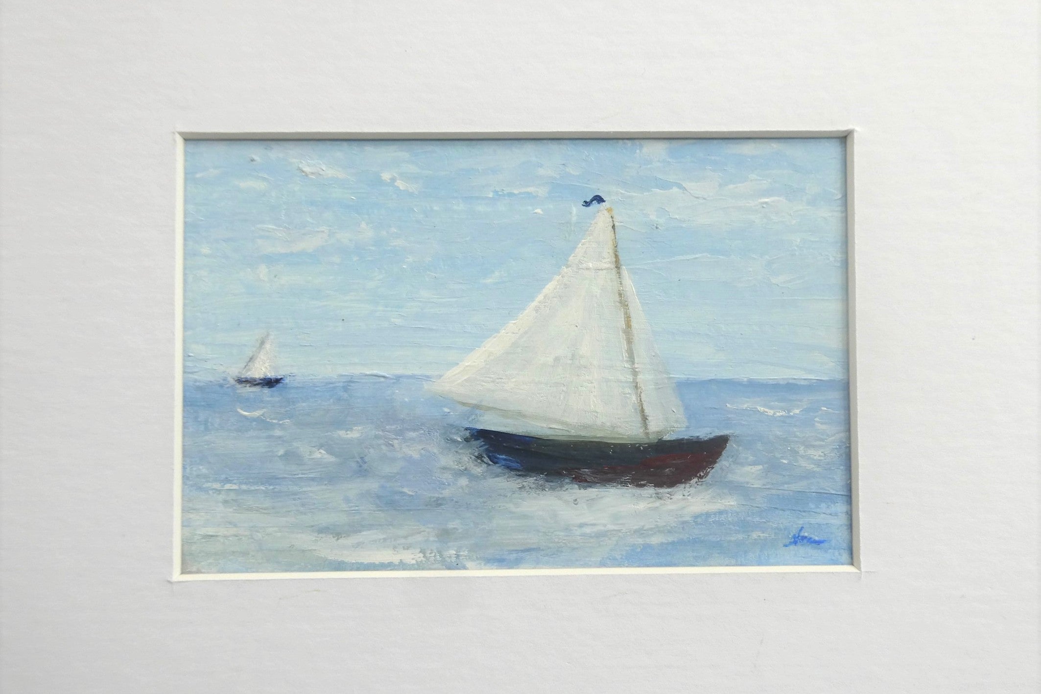 yacht #3 by sheryl lewis (original artwork)