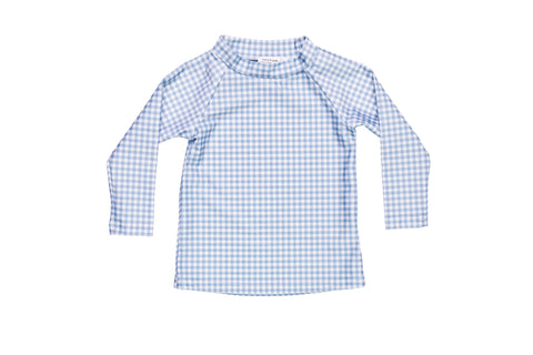 bells blue gingham boardie (size 2 sold out)
