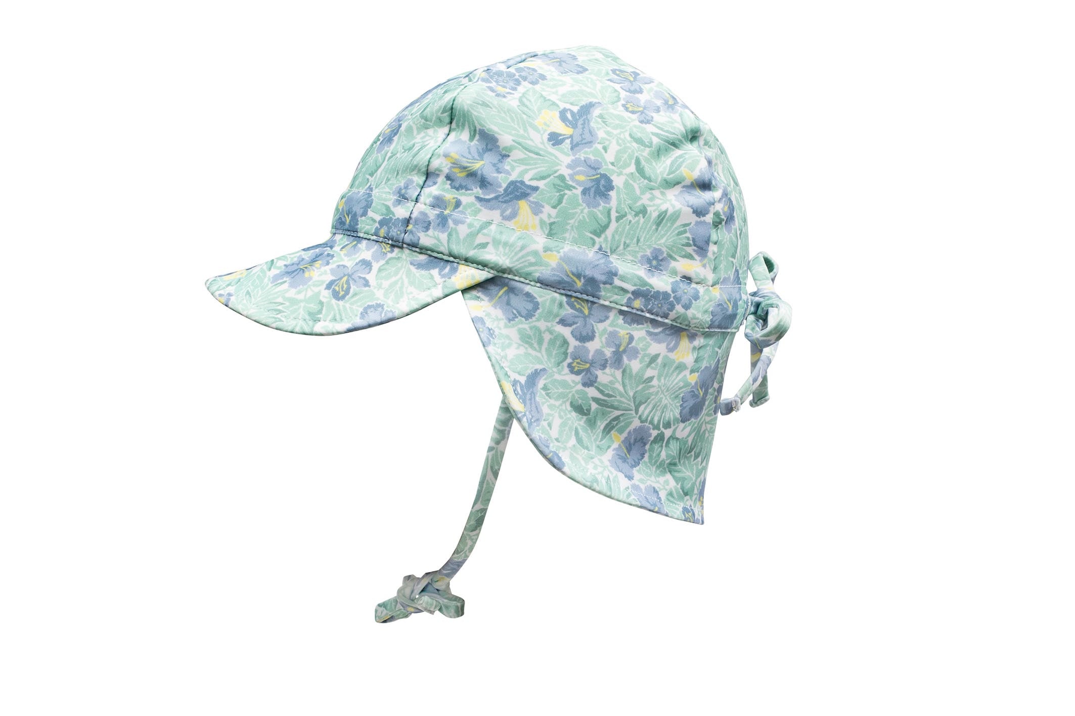 freshwater floral swim flap hat