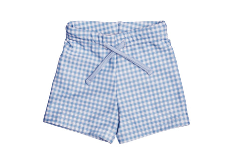bells blue gingham boardie (size 2 sold out)