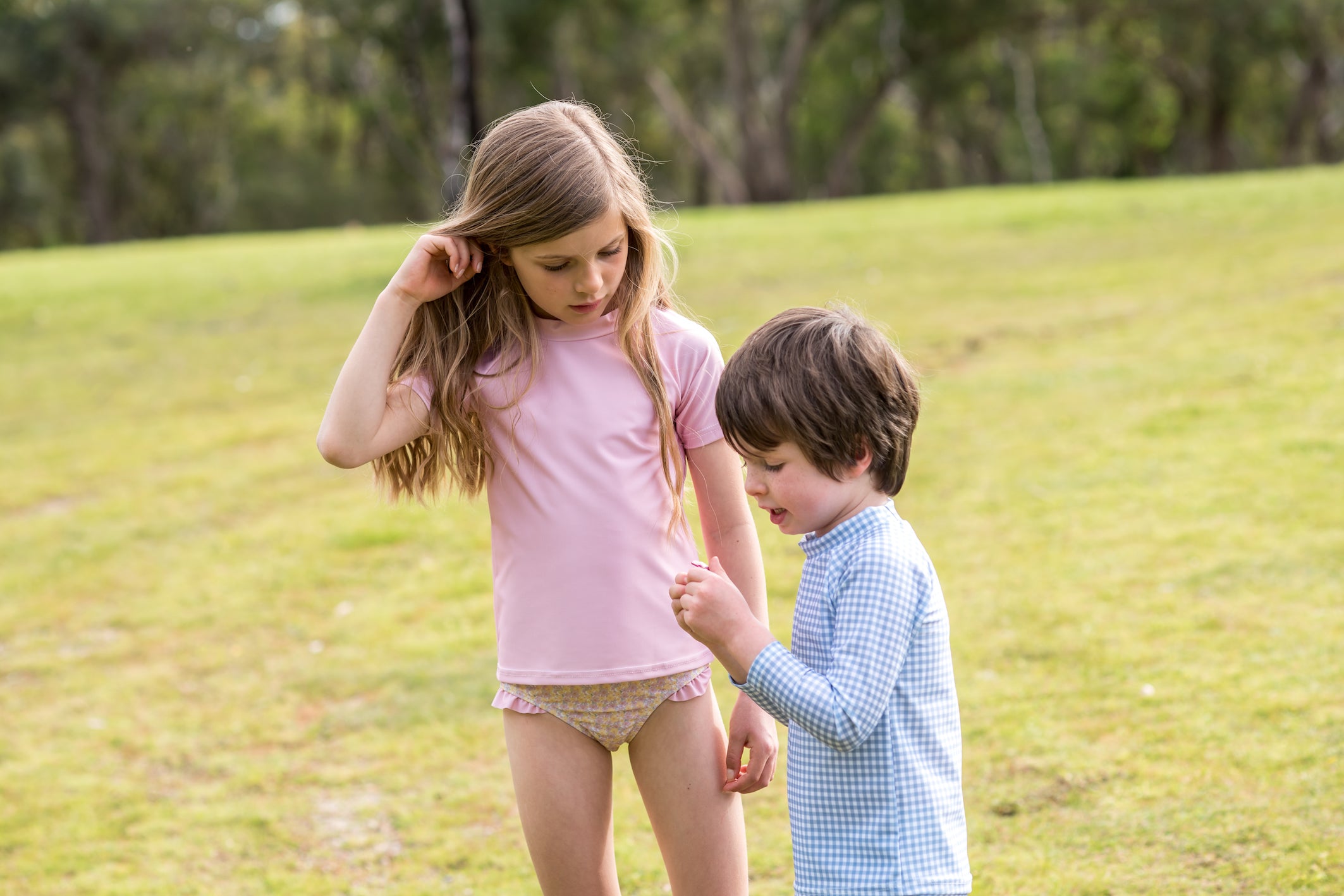 kids daintree daisy bikini bottom – harry & pop