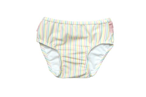 kids portsea pink stripe bikini bottom