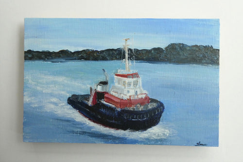 tugboat #1 by sheryl lewis (original artwork)