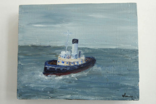 tugboat #2 by sheryl lewis (original artwork)