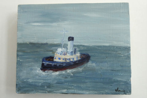 tugboat #1 by sheryl lewis (original artwork)